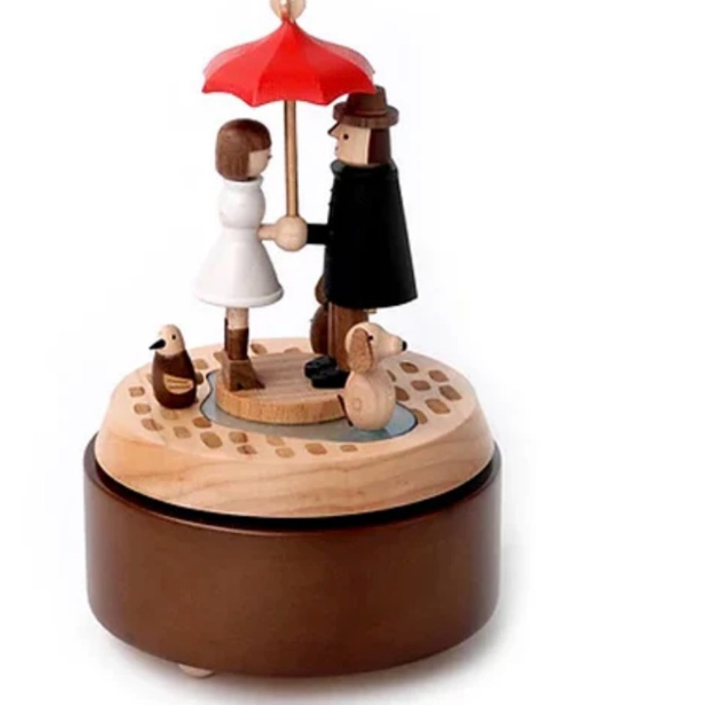 Papyrus collectible wooden music box “Love Umbrella”
